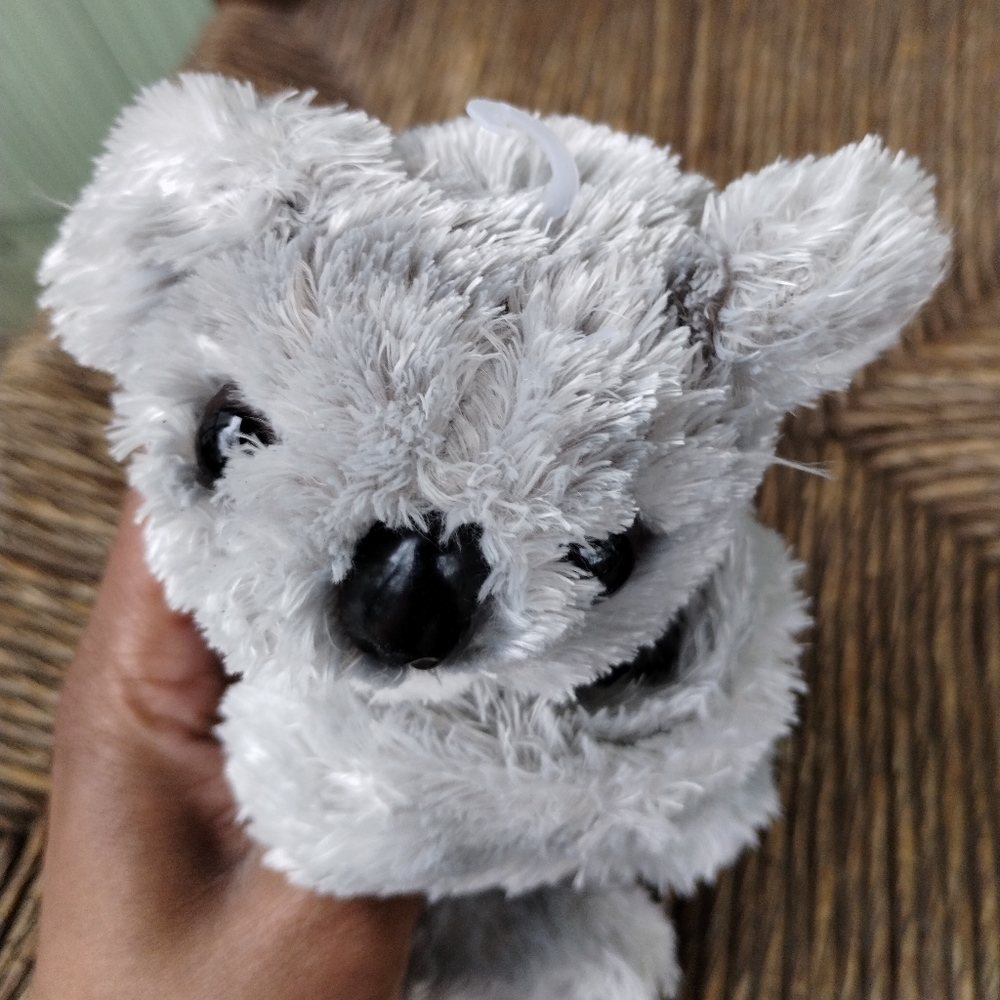 Wild Republic Grey Plush koala bear Wristlet Slap Bracelet 8in - Picture 9 of 15